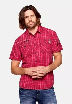 Рубашка KURZARMHEMD Camp David, красный
