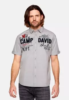 Рубашка KURZARMHEMD Camp David, серый