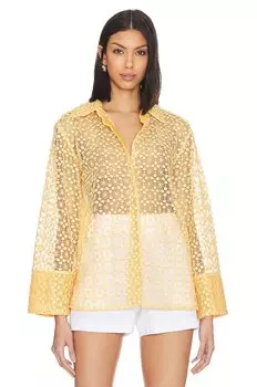 Рубашка L'Academie Alise Lace, цвет Apricot