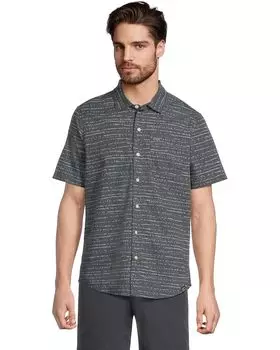 Рубашка L.L.Bean All-Adventure Shirt, цвет Carbon Navy Linear Dot