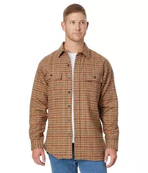 Рубашка L.L.Bean Chamois Shirt Plaid Regular, цвет Barley