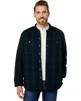 Рубашка L.L.Bean Sherpa Lined Scotch Plaid, цвет Black Watch