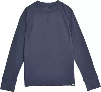 Рубашка L.L.Bean Unshrinkable Mini Waffle Long Sleeve, цвет Carbon Navy