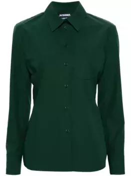 Рубашка La Chemise De Costume JACQUEMUS, зеленый