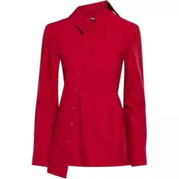 Рубашка La Chemise Pablo Jacquemus, Dark Red/Dark Red