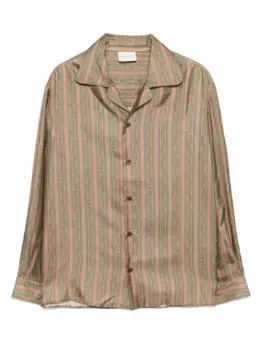 Рубашка La Chemise Rayure Fleuries Drle De Monsieur, розовый