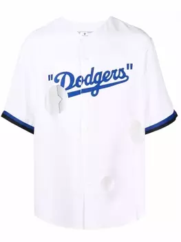 Рубашка LA Dodgers с вырезами Off-White, белый