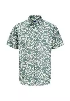 Рубашка la fayette с короткими рукавами Jack & Jones, синий