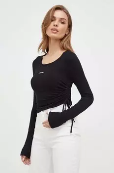 Рубашка La Mania с длинными рукавами, черный