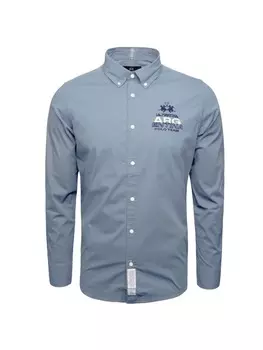 Рубашка La Martina, светло-синий