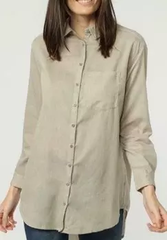 Рубашка La Morena с классическим воротником, бежевый