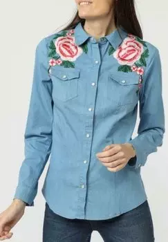 Рубашка La Morena, синий