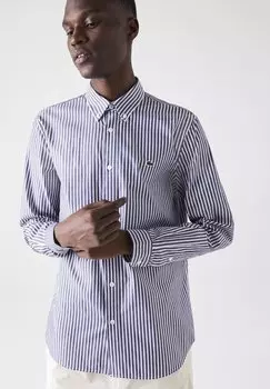 Рубашка Lacoste, белая/синяя морская