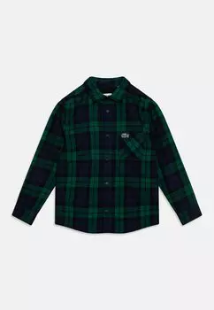 Рубашка Lacoste, цвет navy blue/green