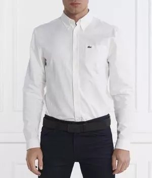Рубашка Lacoste Regular Fit, белый