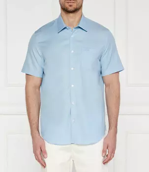 Рубашка Lacoste Regular Fit, небесно-голубой