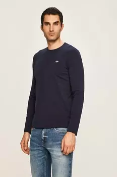 Рубашка Lacoste с длинными рукавами, темно-синий