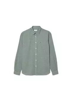 Рубашка Lacoste, зеленый