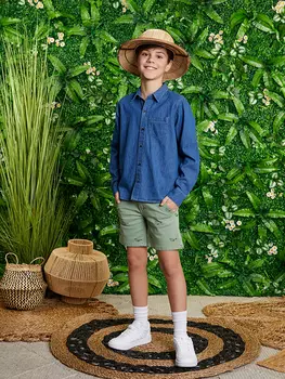 Рубашка lamino Jeans, синий