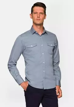 Рубашка Lancerto, серо-голубой