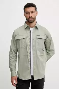 Рубашка Landroamer Twill Columbia, зеленый