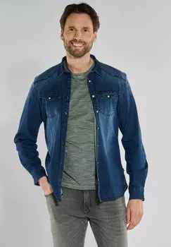 Рубашка LANGARM Engbers, синий