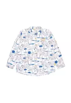 Рубашка LANGARM HAPPY HIPPO Steiff, цвет bright white