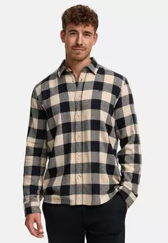 Рубашка LANGARM INDICODE JEANS, коричневый