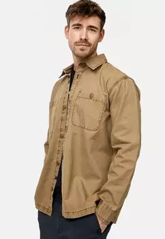 Рубашка LANGARM INDICODE JEANS, охра