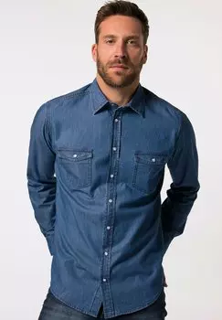 Рубашка LANGARM KENTKRAGEN MODERN FIT JP1880, деним