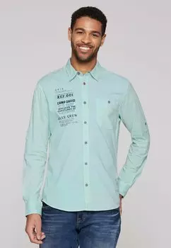 Рубашка LANGARM MIT STRUKTUR Camp David, мятный