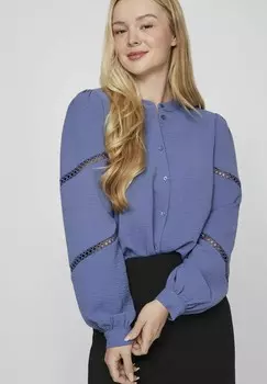 Рубашка LANGARM RUNDHALS VILA, серый