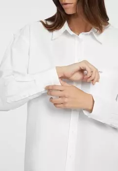 Рубашка LANGARM-TASCHEN Guess Jeans, белый