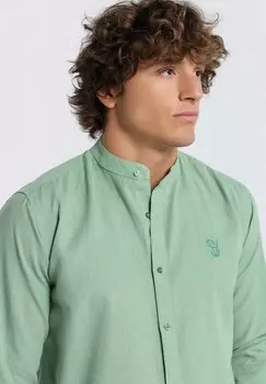 Рубашка LANGRMELIGES Six Valves, зеленый