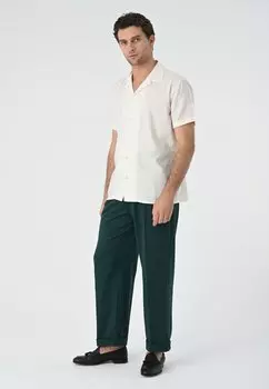 Рубашка Lapel Collar Short Sleeve Antioch, экрю