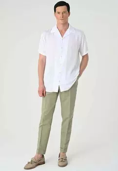 Рубашка Lapel Collar Short Sleeve Antioch, кремовый