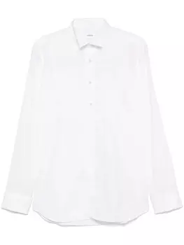 Рубашка Lardini с защипами, белый