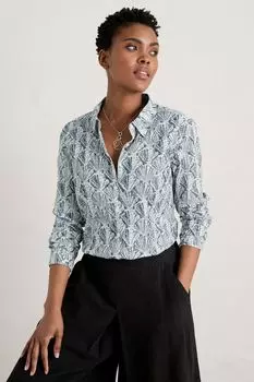 Рубашка Лариса Seasalt Cornwall, бежевый