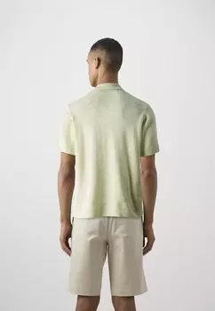 Рубашка Larry Samse Samse, восково-желтый меланж