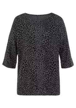 Рубашка LASCANA, антрацит