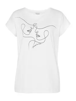 Рубашка LASCANA, белый