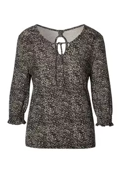 Рубашка LASCANA, черный