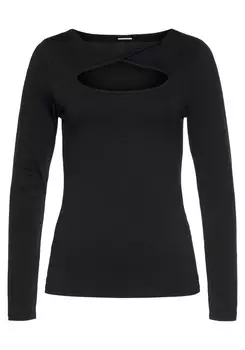 Рубашка LASCANA, черный