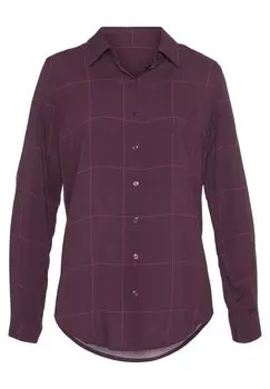 Рубашка LASCANA, цвет pflaume violet