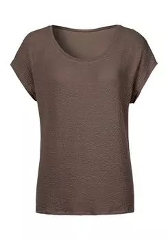 Рубашка LASCANA, коричневый