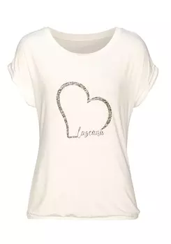 Рубашка LASCANA, кремовый