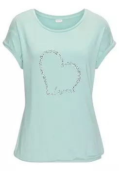 Рубашка LASCANA, мятный