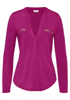 Рубашка LASCANA, розовый