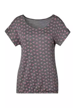 Рубашка LASCANA, серый