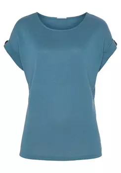 Рубашка LASCANA, синий